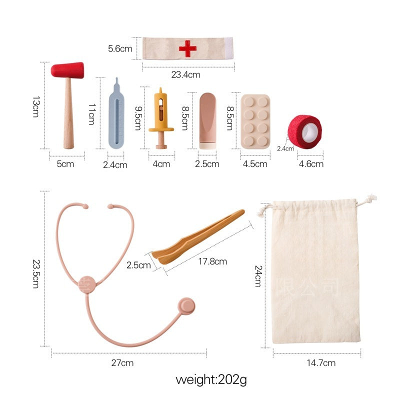 Children Play House Little Doctor Toy